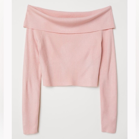 H&M Off-the-shoulder Sweater - Picture 1 of 6